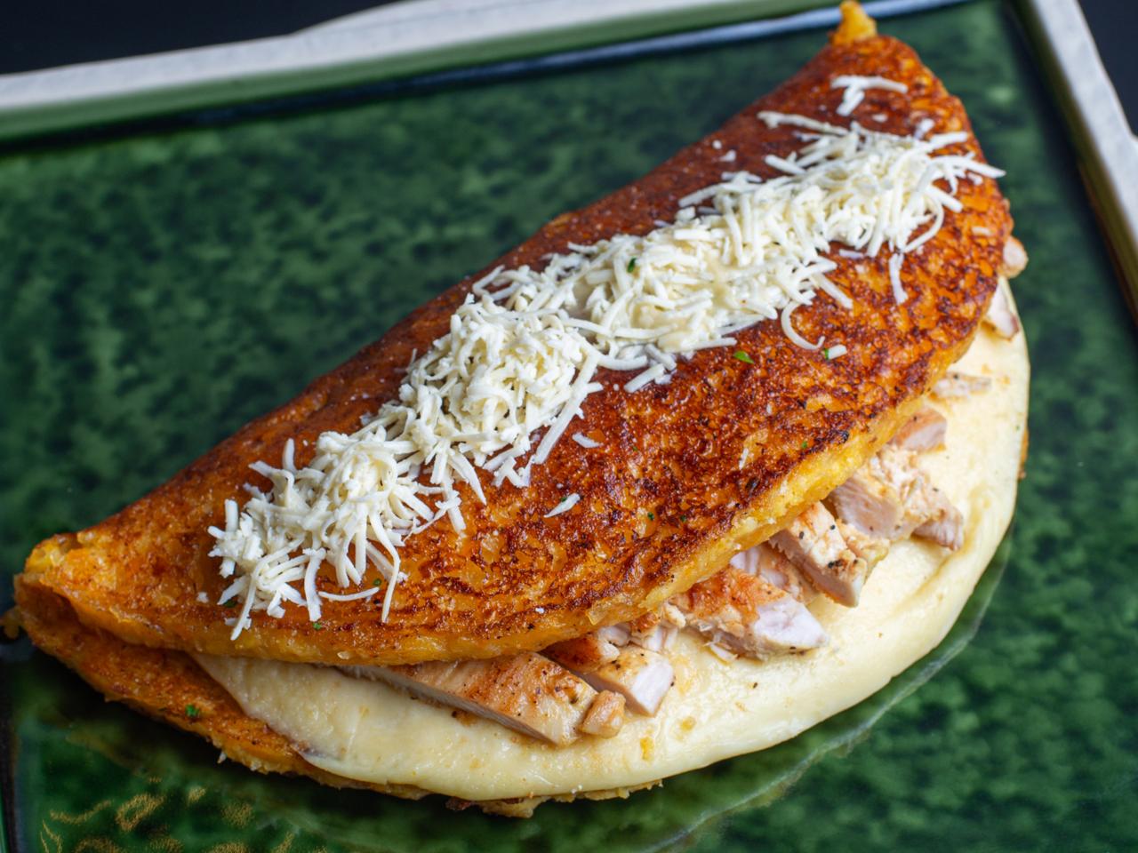 Cachapa con Pollo